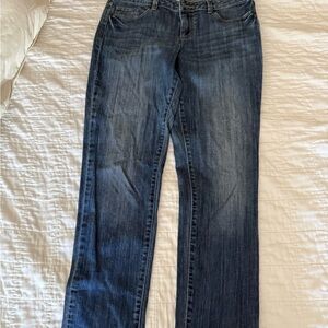 LC Lauren Conrad Indigo Straight Leg Jeans